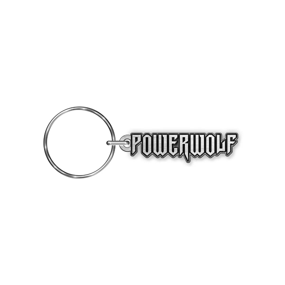 Powerwolf - Logo Schlüsselring - Silberfarben